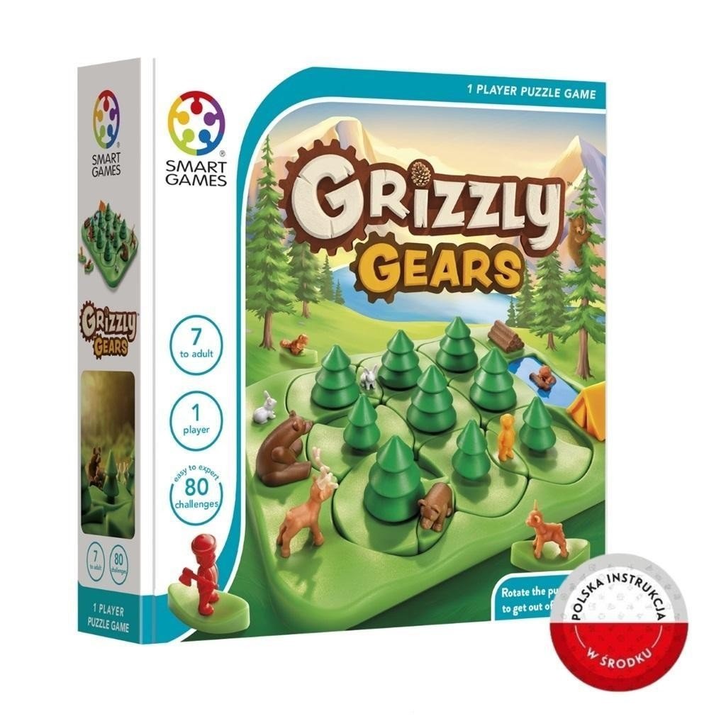 Фото - Настільна гра SmartGames Grizzly Gears gra planszowa Smart Games 