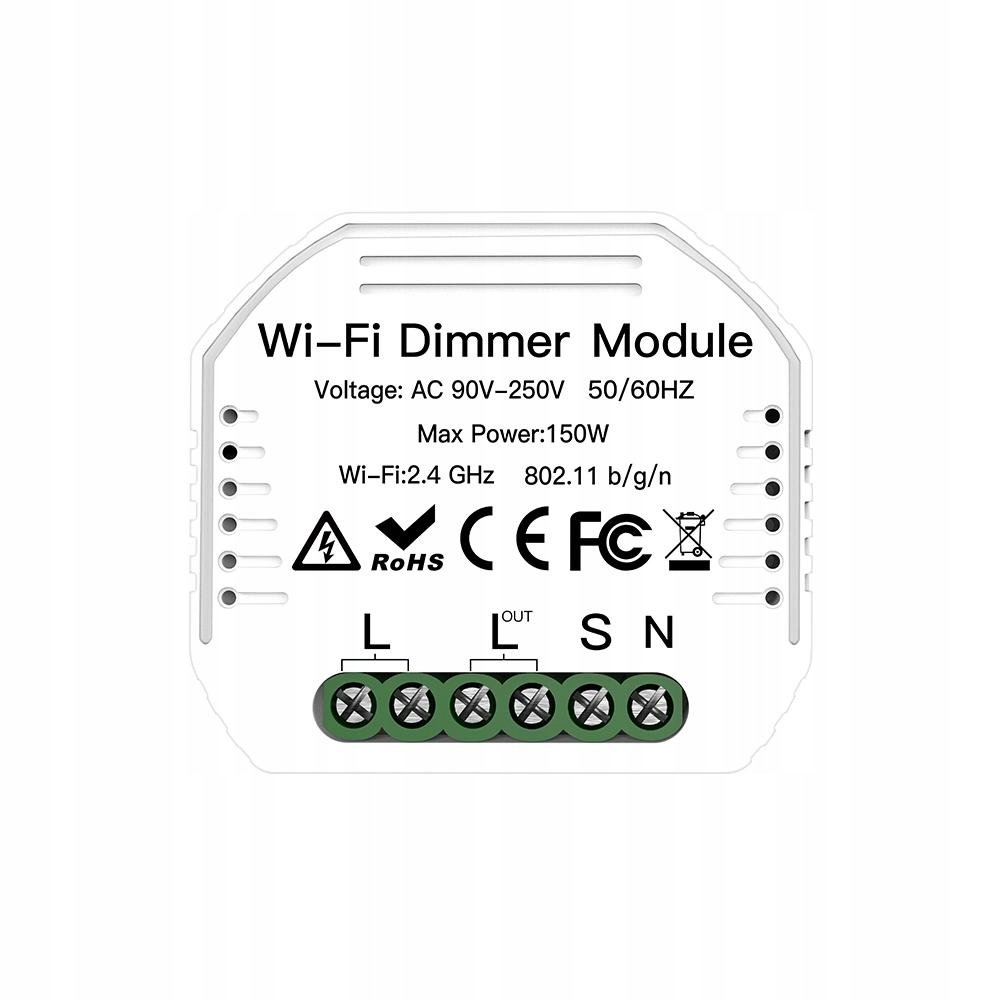 Modul Smart Led Smart Moduł WIFI Przełącznik ściemniacza światła - Moes | Sklep EMPIK.COM