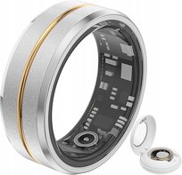 Smart Ring #12 21.5mm Srebrny Złoty Android iOS Inteligentny pierścionek