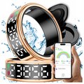 Smart Ring Inteligentny Pierścień WYŚWIETLACZ Tryby Sportowe Kalorie Sen