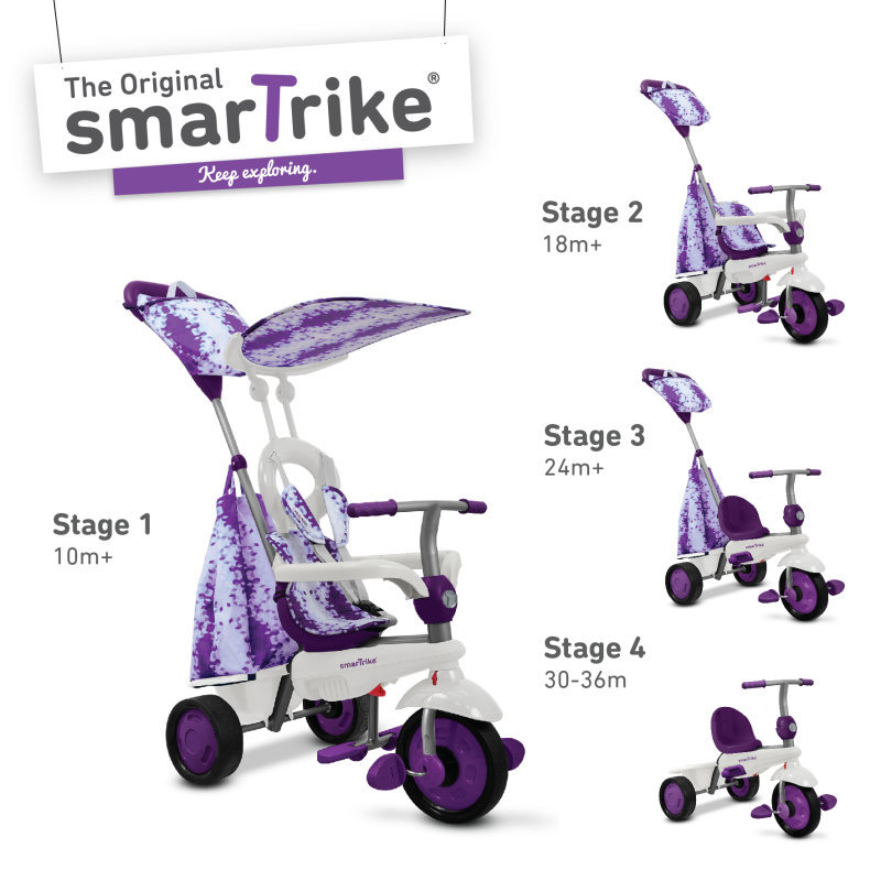 Smart Trike, rowerek trójkołowy Smar Trike Spirit, 3w1 Smart Trike