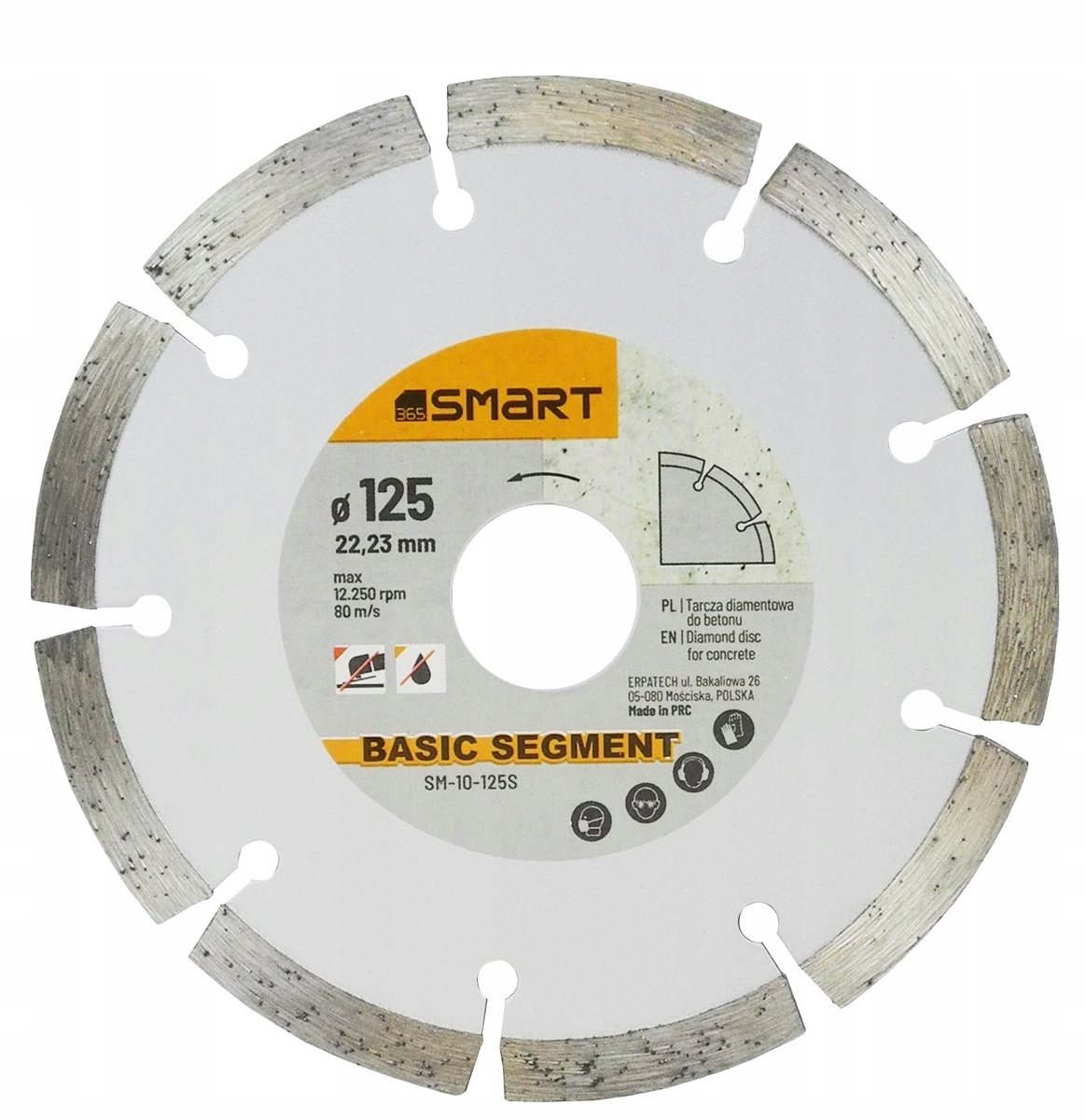 SMART365 TARCZA DIAMENTOWA SEGMENTOWA 125MM - SMART365 | Sklep EMPIK.COM