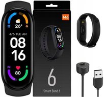 Smartband M6 Zegarek Smartwatch Damski Męski Dla Dzieci Band Opaska Sport