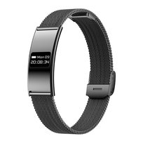 Smartband sportowy Forever SB-B8 Elegance OLED Bluetooth 5.3 IPX8 Czarny Forever