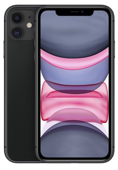 Smartfon Apple iPhone 11, 128 GB, czarny - Apple