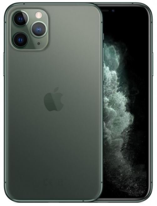 Smartfon Apple iPhone 11 Pro Max, 6/256 GB, zielony