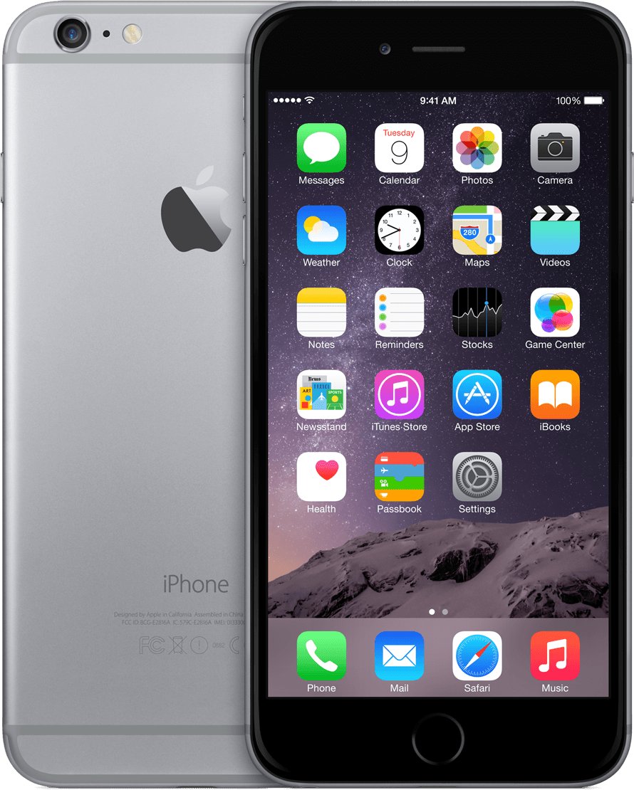 Smartfon Apple iPhone 6 Plus, 1/16 GB, szary