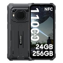 Smartfon Blackview BV6200 Plus 8GB/256GB 11000mAh UMS9230 T606 Wodoodporność IP68 NFC Czarny