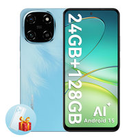 Smartfon Blackview COLOR 6 8GB/128GB 5000mAh MTK G81 13MP+50MP Android 15  Niebieski