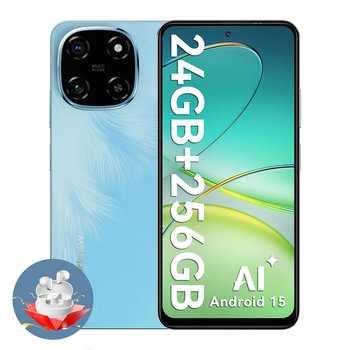 Smartfon Blackview COLOR 6 8GB/256GB 5000mAh MTK G81 13MP+50MP Android 15  Niebieski - Blackview