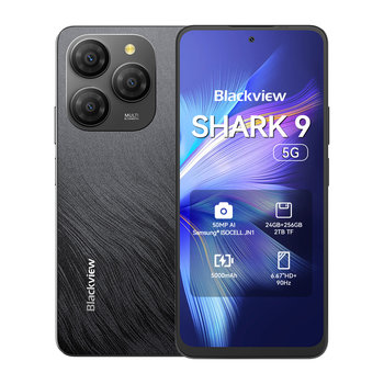 Smartfon Blackview SHARK 9 8GB/256GB 5000mAh 5G LTE Unisoc T820 Android 14 Czarny - Blackview