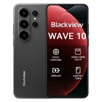 Smartfon Blackview WAVE 10 8GB/128GB 5000mAh Unisoc UMS9230E Android 16 Czarny