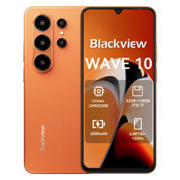 Smartfon Blackview WAVE 10 8GB/128GB 5000mAh Unisoc UMS9230E Android 16 Pomarańczowy