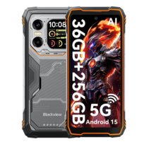 Smartfon Blackview XPLORE 1 12GB/256GB 20000mAh 5G LTE MT8791V Wodoodporność IP69 NFC Pomarańcza