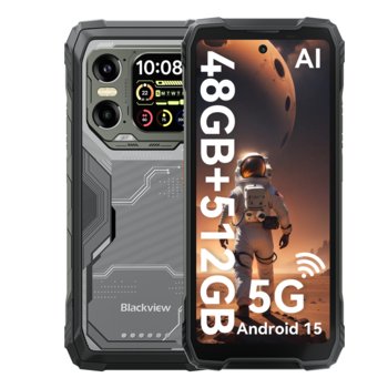Smartfon Blackview XPLORE 1 16GB/512GB 20000mAh 5G LTE MT8791V Wodoodporność IP69 NFC Czarny - Blackview