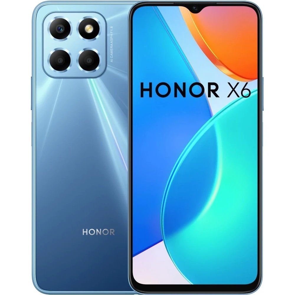 Smartfon Honor X6, 4/64 GB, niebieski - Honor | Sklep EMPIK.COM