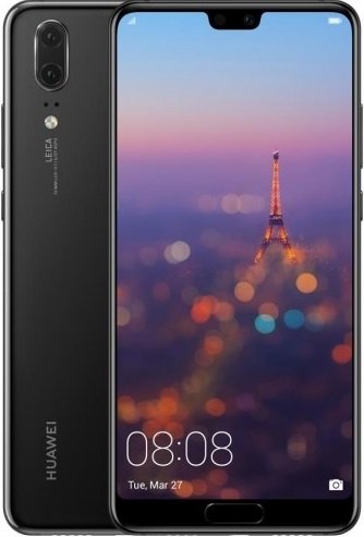 Smartfon Huawei P20, 4/128 GB, czarny