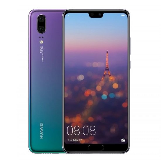 Smartfon Huawei P20, 4/128 GB, purpurowy