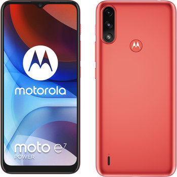 Smartfon Motorola moto E7 Power, 4/64 GB, koralowy - Motorola