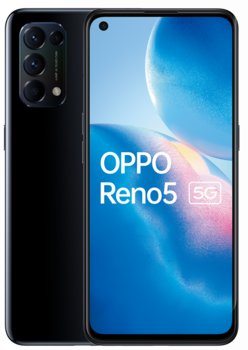 Smartfon Oppo Reno 5, 5G, 8/128 GB, czarny - Oppo