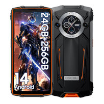 Smartfon OSCAL 8GB/256GB 8800mAh 4G LTE MT6789 Wodoodporność IP69 NFC Pomarańcza