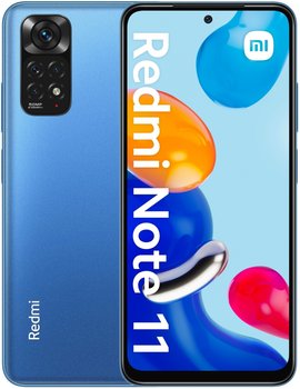 Smartfon Redmi Note 11, 6/128 GB, niebieski - Xiaomi