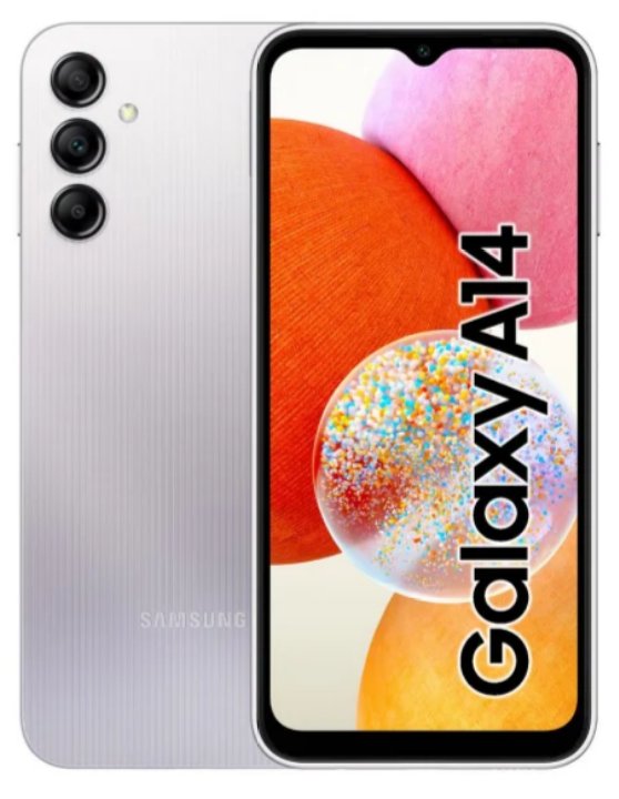 Smartfon Samsung Galaxy A14, 4/128 GB, srebrny - Samsung Electronics ...