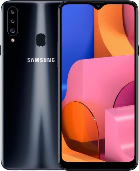 Smartfon Samsung Galaxy A20s, 3/32 GB, czarny