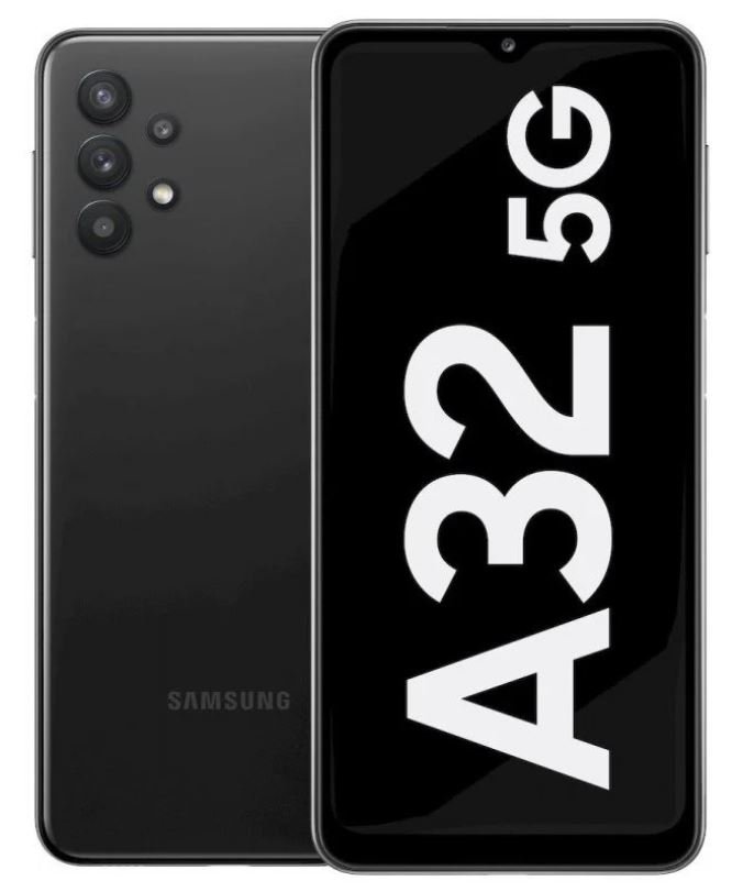Galaxy　a32 5G Smartfon Samsung Galaxy A32 5G 4 GB / 64 GB 5G czarny • Cena
