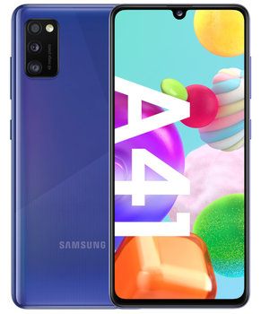 Smartfon Samsung Galaxy A41, 4/64 GB, niebieski - Samsung Electronics