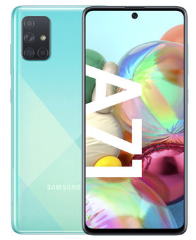 Smartfon Samsung Galaxy A71, 6/128 GB, niebieski - Samsung Electronics