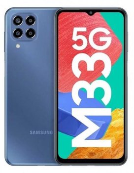 Smartfon Samsung Galaxy M33 6/128 GB, niebieski - Samsung Electronics