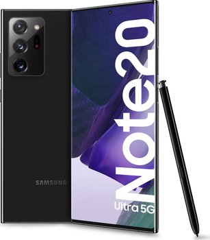 Smartfon Samsung Galaxy Note20 Ultra, 5G, 12/256 GB, czarny - Samsung Electronics