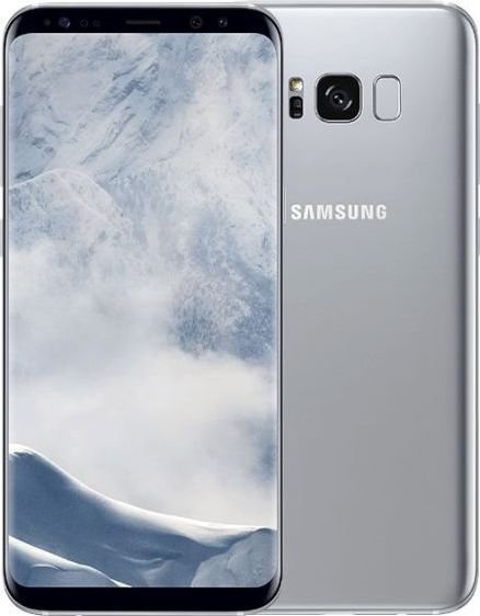 Smartfon Samsung Galaxy S8, 4/64 GB, srebrny