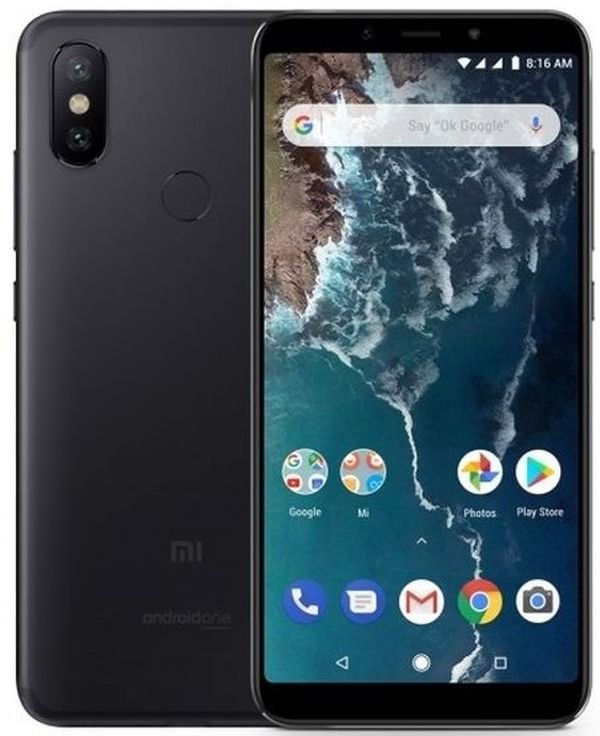 Smartfon Xiaomi Mi A2, 4/32 GB, czarny