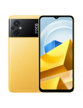 Smartfon Xiaomi Poco M5, 6/128 GB, żółty - Xiaomi