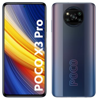 Smartfon Xiaomi Poco X3 Pro, 6/128 GB, czarny - Xiaomi