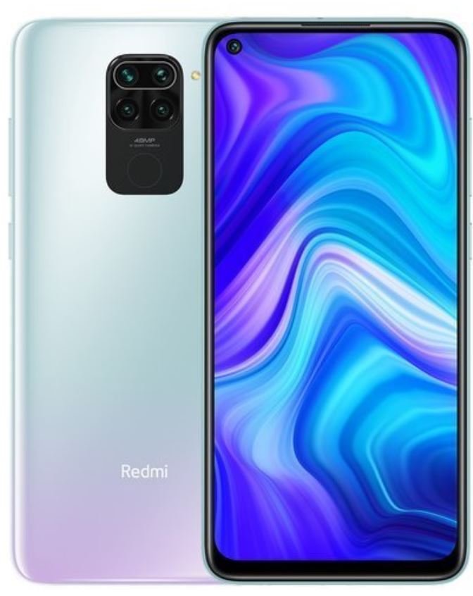 Smartfon Xiaomi Redmi Note 9, 3/64 GB, biały