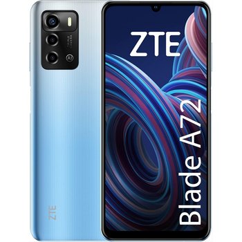 Smartfon ZTE Blade A72, 3/64 GB, niebieski - ZTE