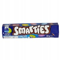 SMARTIES DRAŻETKI CZEKOLADOWE TUBA 38g