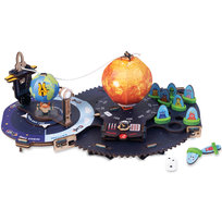 Smartivity, Drewniane Mechaniczne Puzzle 3D - Kosmiczna Gra Smartivity