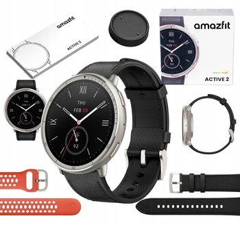 Smartwatch Amazfit Active 2 Premium Sport Nfc Czarny - Amazfit