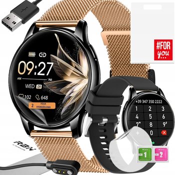 Smartwatch AMOLED 1.32” POLSKIE MENU Rozmowy Pulsometr RNCF30 - Rubicon