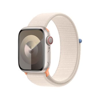 Smartwatch APPLE Watch 9 GPS 45mm koperta z aluminium + opaska sportowa (księżycowa poświata) - Apple