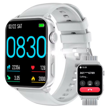 Smartwatch Balckveiw R30 MAX ekran LCD 1.91",Oświetlenie LED,350 mAh,Srebro - Blackview