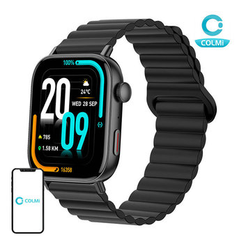 Smartwatch Colmi C8 Max z magnetycznym paskiem (czarny) - Colmi