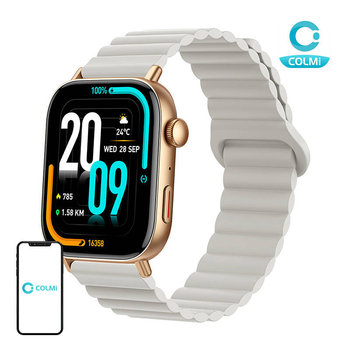 Smartwatch Colmi C8 Max z magnetycznym paskiem (złoty) - Colmi