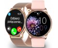 SMARTWATCH DAMSKI DLA KOBIETY ROZMOWY POWIADOMIENIA SPORT PULS MENU PL - DT