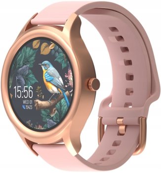 Smartwatch damski Forever ForeVive 3 SB-340 1,32" IPS, 2 paski Rose Gold - Forever