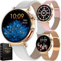 Smartwatch Damski Kardiowatch Pomiar Cukru Ekg Hrv Rozmowy Szkło Menu Pl